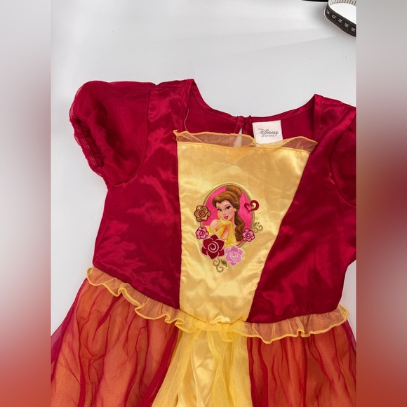 Disney Princess Dress Belle and Beast Size 5/6 - Picture 2 of 4